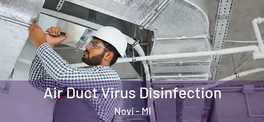 Air Duct Virus Disinfection Novi - MI