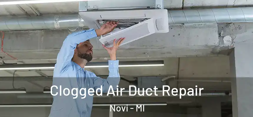  Clogged Air Duct Repair Novi - MI